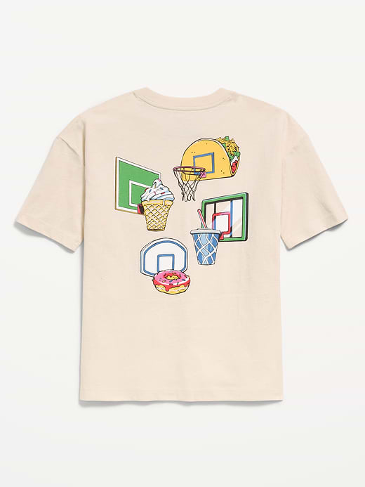 Old Navy Oversized Short-Sleeve Graphic T-Shirt for Boys — photo 3