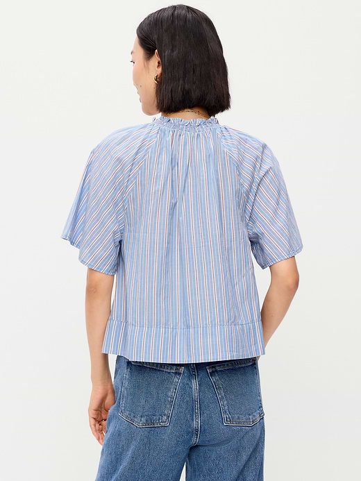 Old Navy Loose Short-Sleeve Striped Top — photo 3