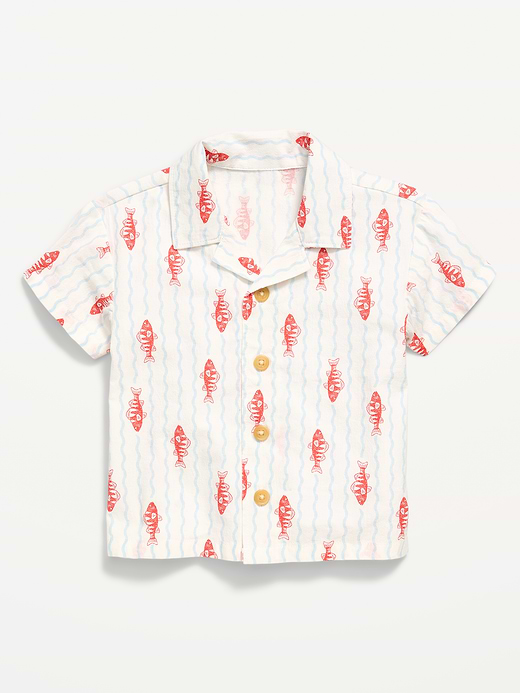 Old Navy Printed Short-Sleeve Shirt for Baby