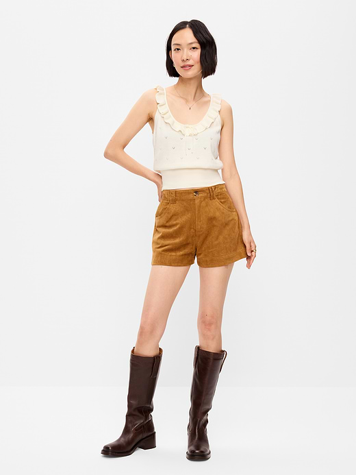 Old Navy High-Waisted Faux-Suede Shorts — photo 1