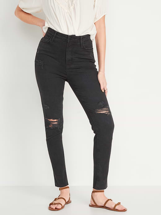 Old Navy FitsYou Extra High-Waisted Rockstar Super-Skinny Jeans — photo 1