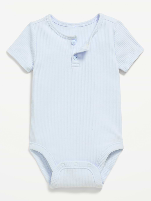 Old Navy Unisex Short-Sleeve Rib-Knit Bodysuit for Baby — photo 1
