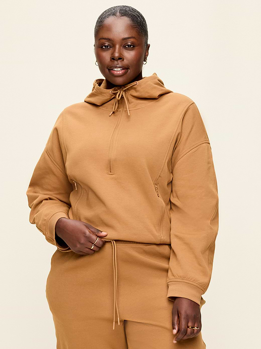 Old Navy Dynamic Fleece Half-Zip Hoodie Sweatshirt — photo 8