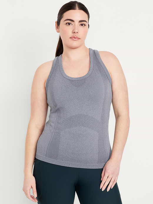 Old Navy Fluid Seamless Fitted Tank Top — photo 6