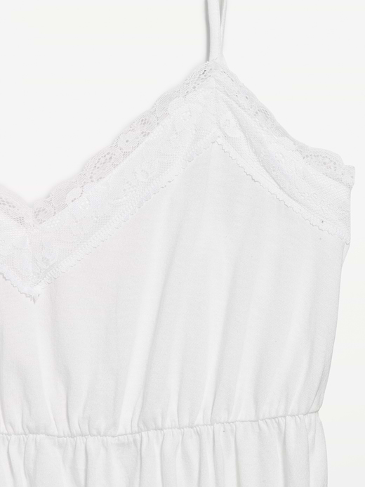 Old Navy Lace-Trim Smocked-Waist Tank Top — photo 5