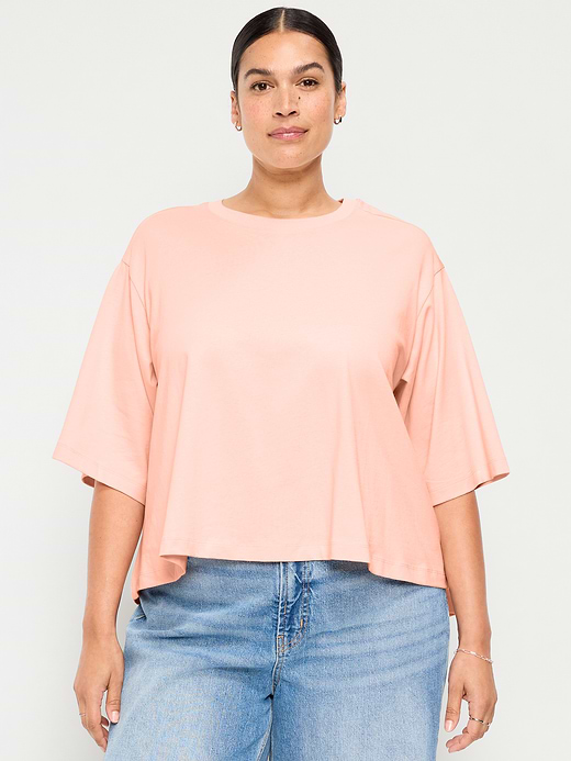 Old Navy Short-Sleeve Trapeze T-Shirt — photo 8