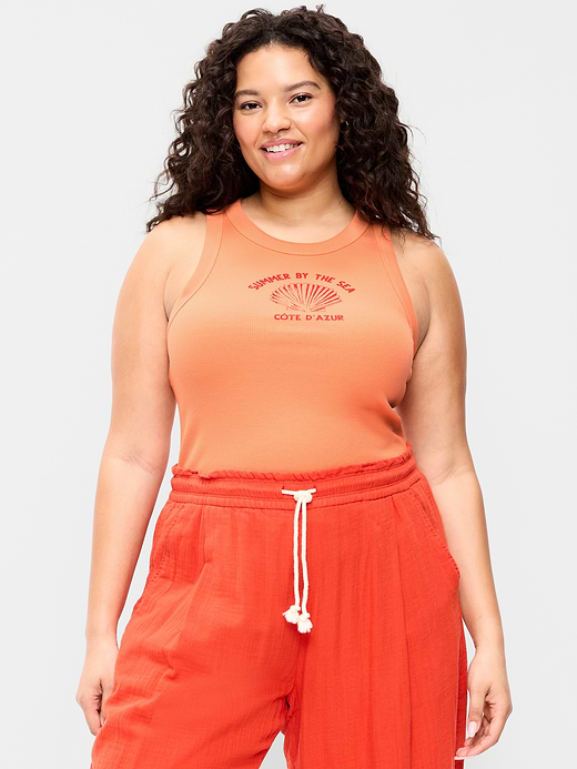 Old Navy Crop Ribbed Tank Top — photo 8