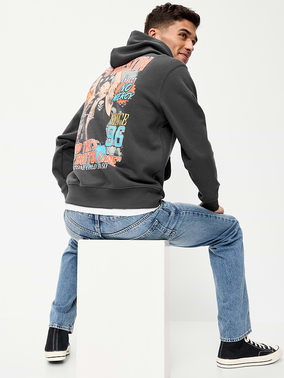 Old Navy Essential Popover Graphic Hoodie — photo 9