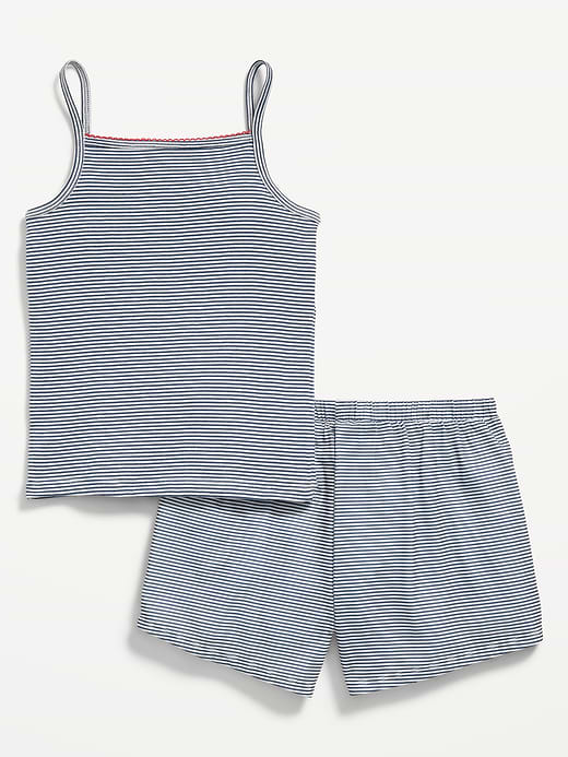 Old Navy Striped Pajama Cami and Shorts Set for Girls — photo 3