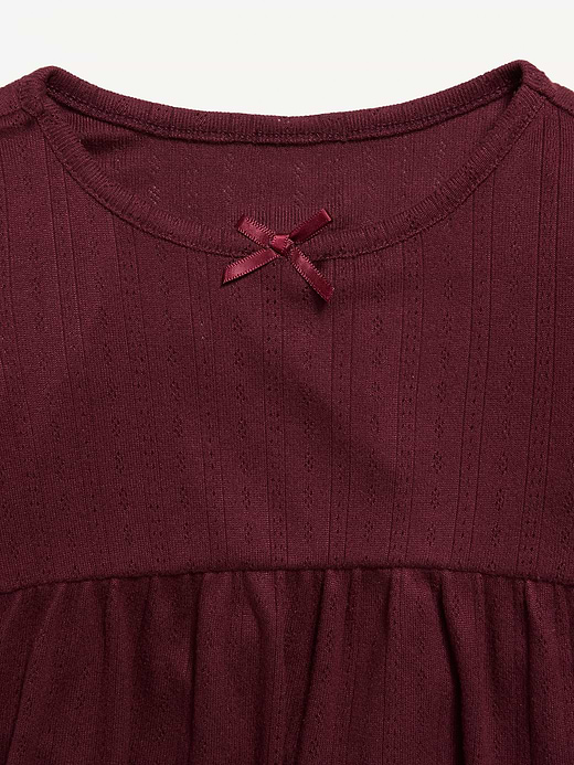 Old Navy Long-Sleeve Pointelle-Knit Top and Pants Set for Baby — photo 5