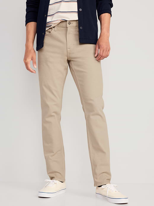 Old Navy Slim Built-In Flex Five-Pocket Pants — photo 1
