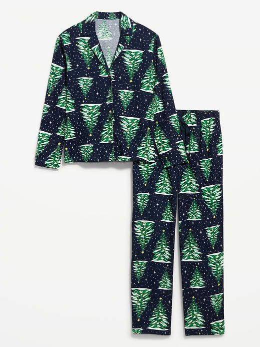 Old Navy Printed Flannel Pajama Pant Set for Women — photo 4