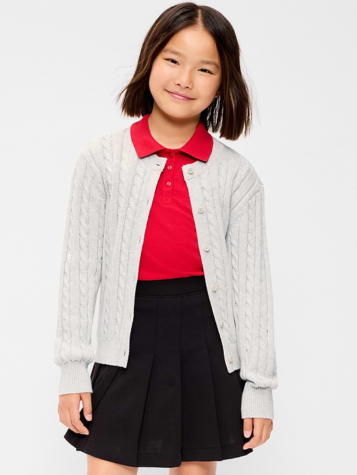 Old Navy Cable-Knit Cardigan Sweater for Girls — photo 1