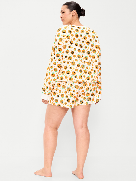 Old Navy Halloween Pajama T-Shirt and Shorts Set for Women — photo 8