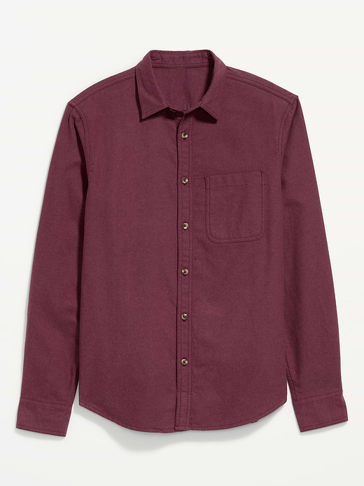 Old Navy Relaxed Long-Sleeve Flannel Pocket Shirt — photo 5