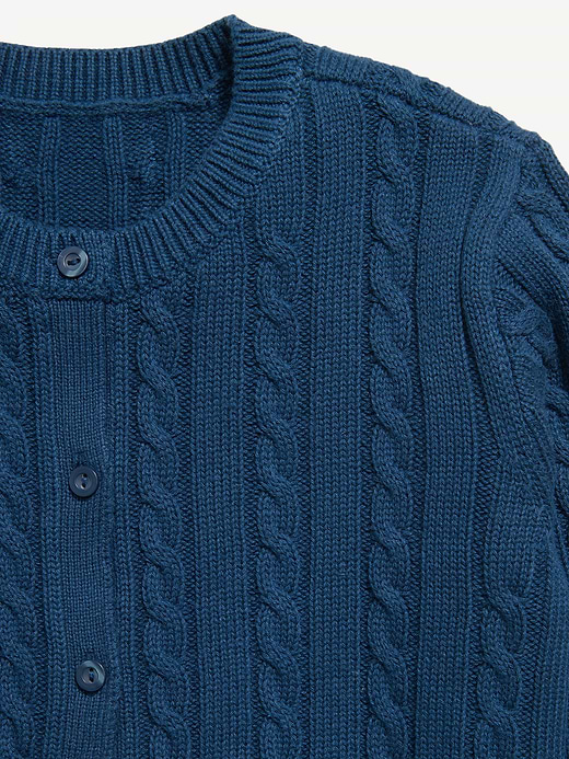 Old Navy Cable-Knit Cardigan Sweater for Girls — photo 5