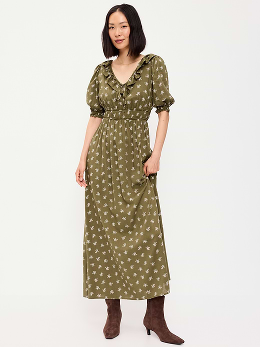 Old Navy Ruffle-Collar Boho Maxi Dress — photo 1