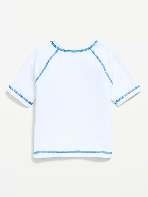 Old Navy Short-Sleeve Graphic Rashguard Swim Top for Toddler Boys — photo 6
