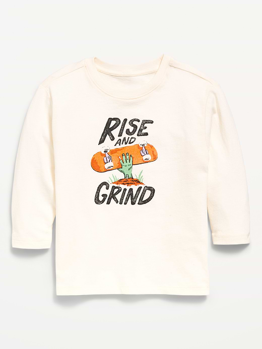 Old Navy Printed Long-Sleeve Unisex T-Shirt for Toddler — photo 1