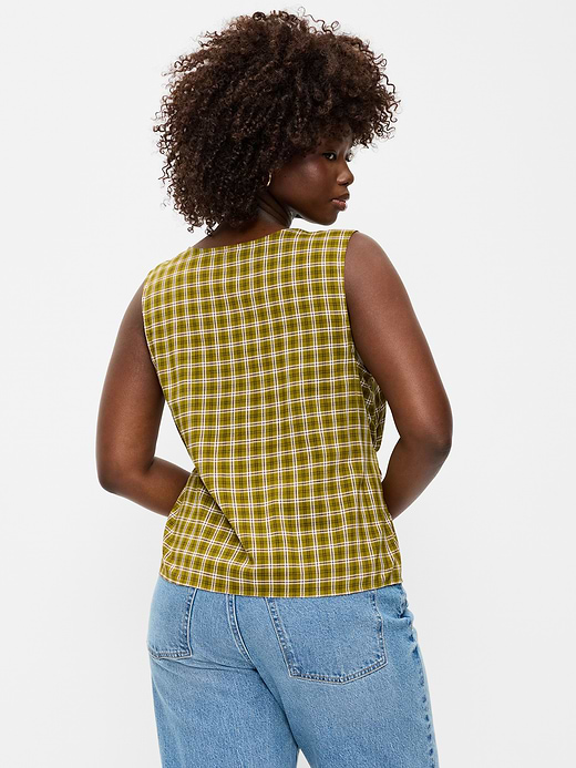 Old Navy Sleeveless V-Neck Tie-Back Top — photo 7
