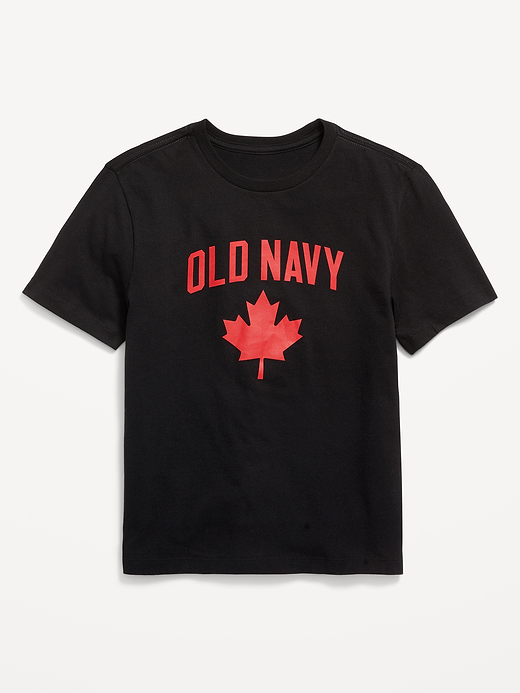 Old Navy Short-Sleeve Canada Logo-Graphic T-Shirt for Boys — photo 1