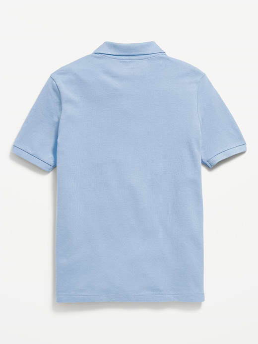Old Navy School Uniform Pique Polo Shirt for Boys — photo 4