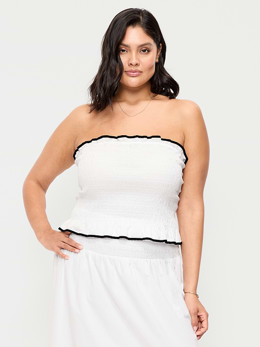 Old Navy Smocked Bodice Tube Top — photo 8