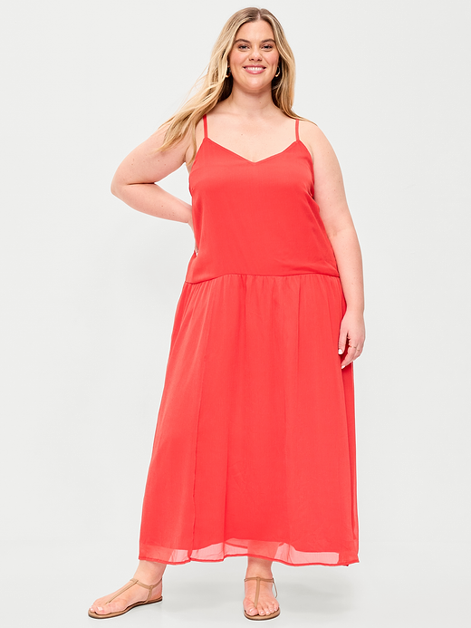 Old Navy Chiffon Drop-Waist Maxi Dress — photo 9