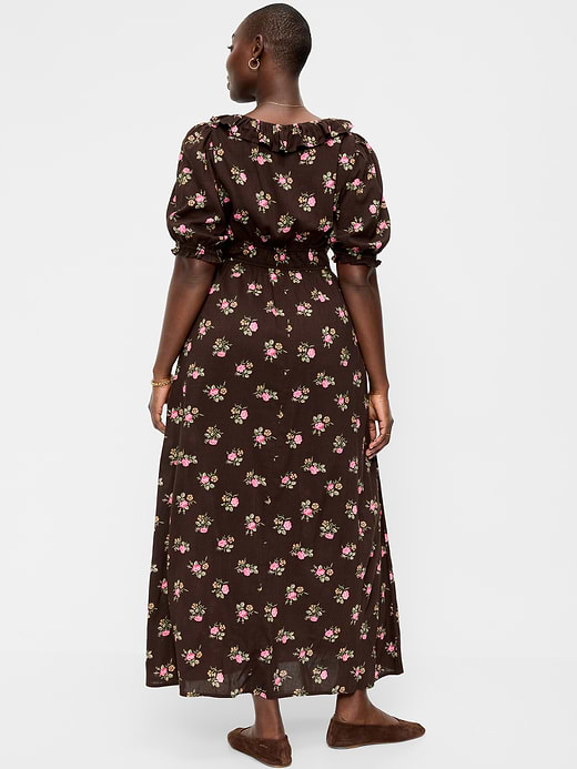 Old Navy Ruffle-Collar Boho Maxi Dress — photo 8