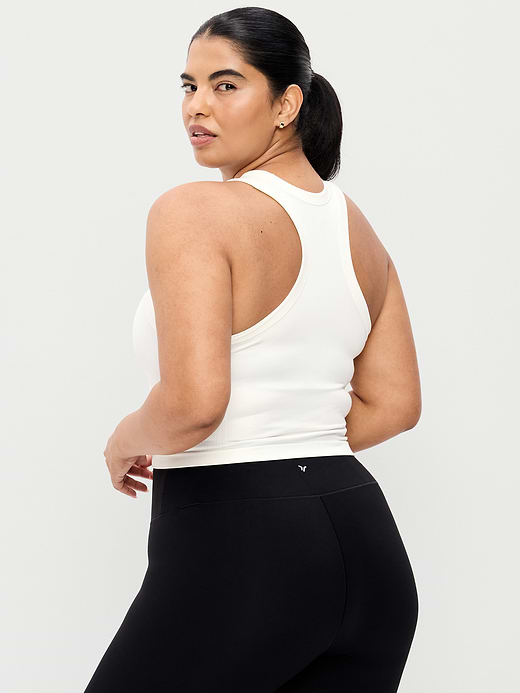 Old Navy Seamless Fitted High-Neck Crop Top — photo 7