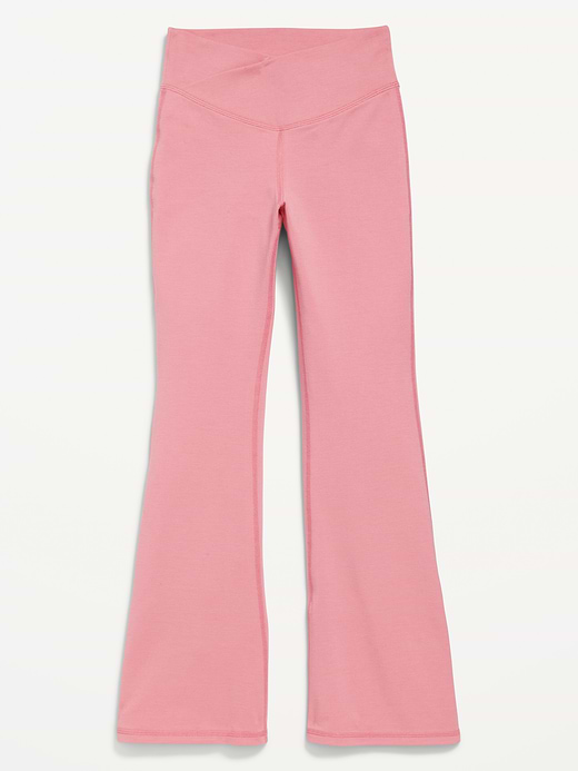 Old Navy High-Waisted PowerChill Crossover Flared Leggings for Girls — photo 5