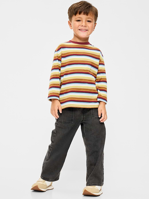 Old Navy Super Baggy Barrel-Leg Cargo Jeans for Toddler Boys — photo 1