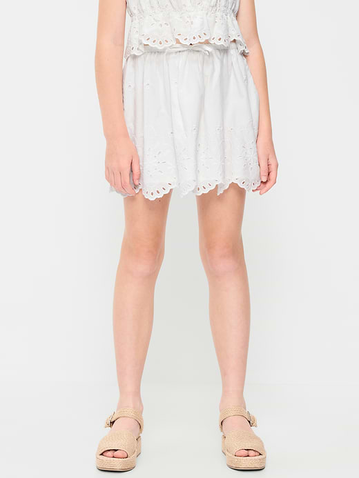 Old Navy Eyelet-Trim Skirt for Girls — photo 1