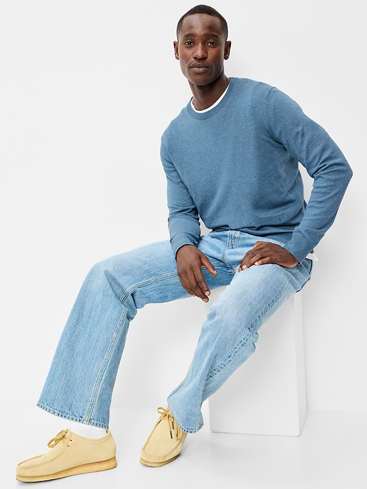 Old Navy Washed Crew-Neck Sweater — photo 4