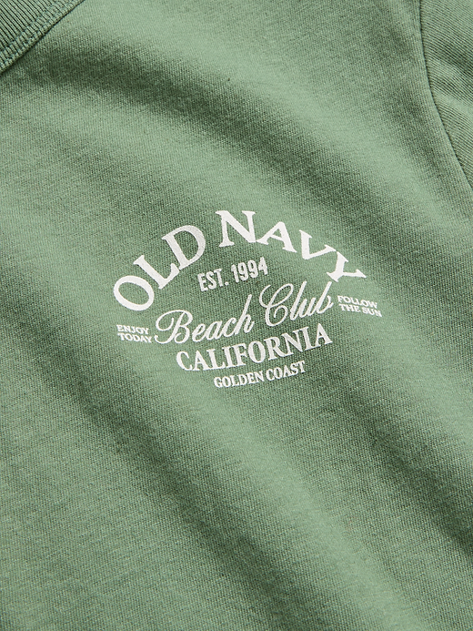 Old Navy EveryWear Crew-Neck Logo-Graphic T-Shirt — photo 5