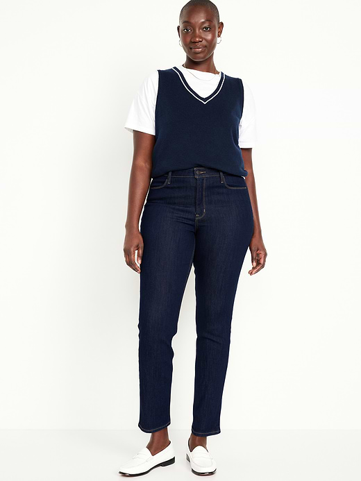 Old Navy High-Waisted Wow Straight Ankle Jeans — photo 6