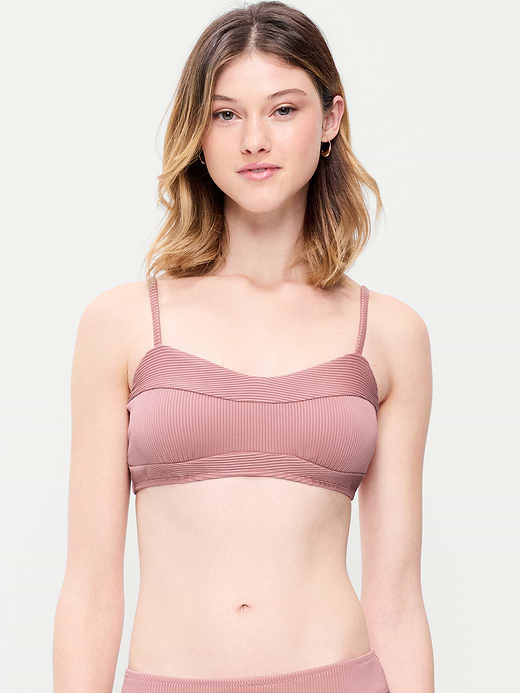Old Navy Ribbed Bra Bikini Swim Top — photo 1