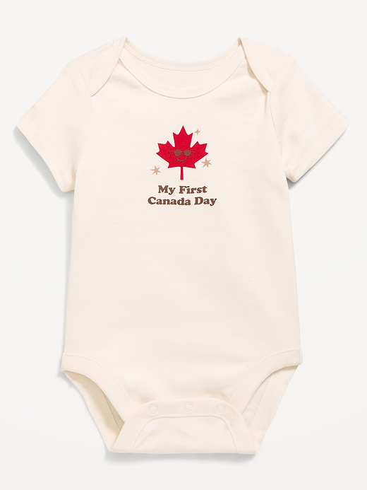 Old Navy Short-Sleeve Unisex Graphic Bodysuit for Baby