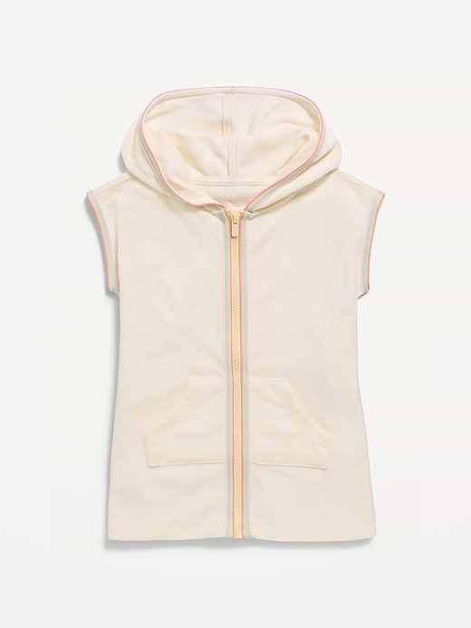 Old Navy Hooded Terry Swim Cover-Up for Toddler Girls — photo 1