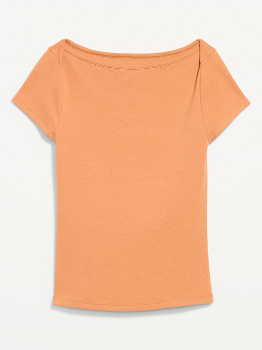 Old Navy Snug Boatneck T-Shirt — photo 4