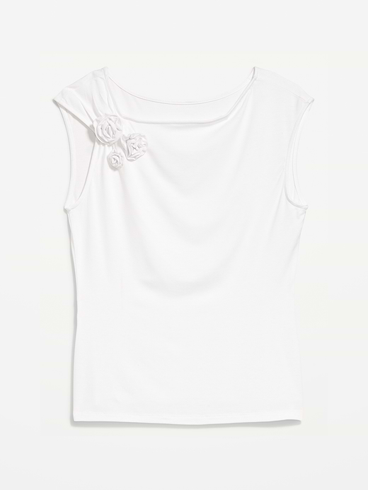Old Navy Gathered-Shoulder Rosette Top — photo 5