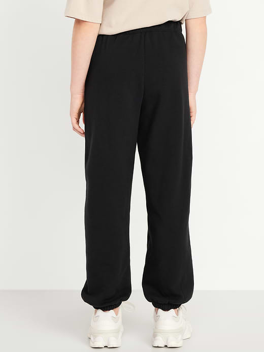 Old Navy Favorite Fleece High-Waisted Jogger Sweatpants for Girls — photo 3