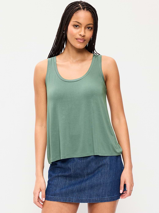 Old Navy Luxe Scoop-Neck Tank Top — photo 1