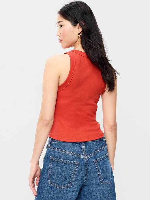 Old Navy Crop Ribbed Tank Top — photo 3