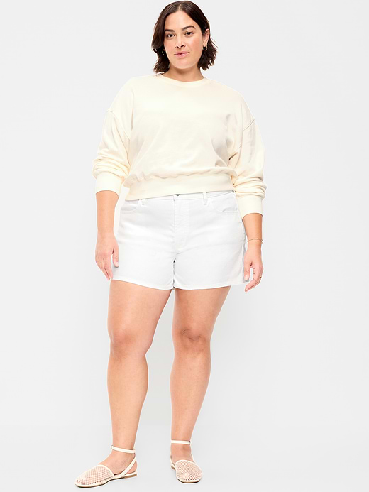 Old Navy High-Waisted Wow Jean Shorts -- 4-inch inseam — photo 8