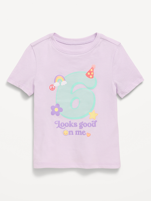 Old Navy Birthday Graphic T-Shirt for Toddler Girls — photo 7