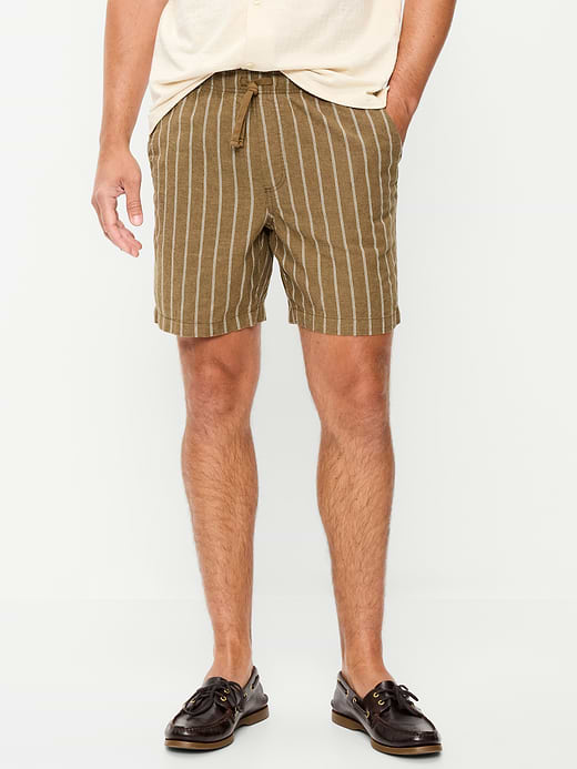 Old Navy Twill Jogger Shorts -- 7-inch inseam — photo 3