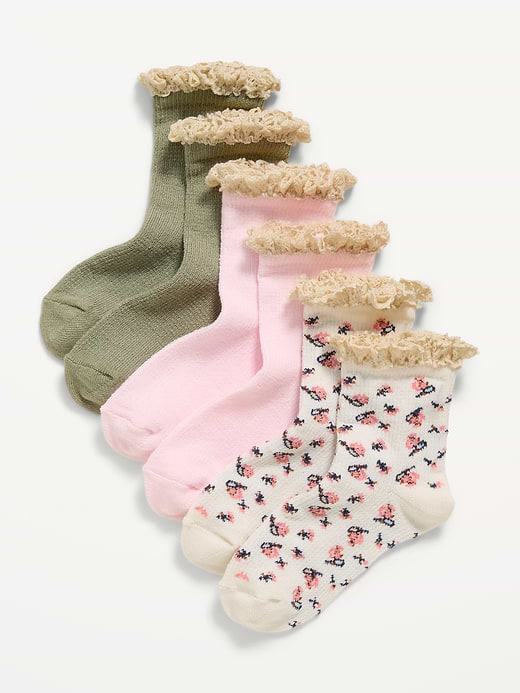 Old Navy Unisex 3-Pack Ankle Socks for Toddler & Baby — photo 1