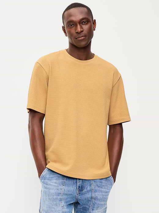 Old Navy Loose Short-Sleeve Textured Waffle T-Shirt