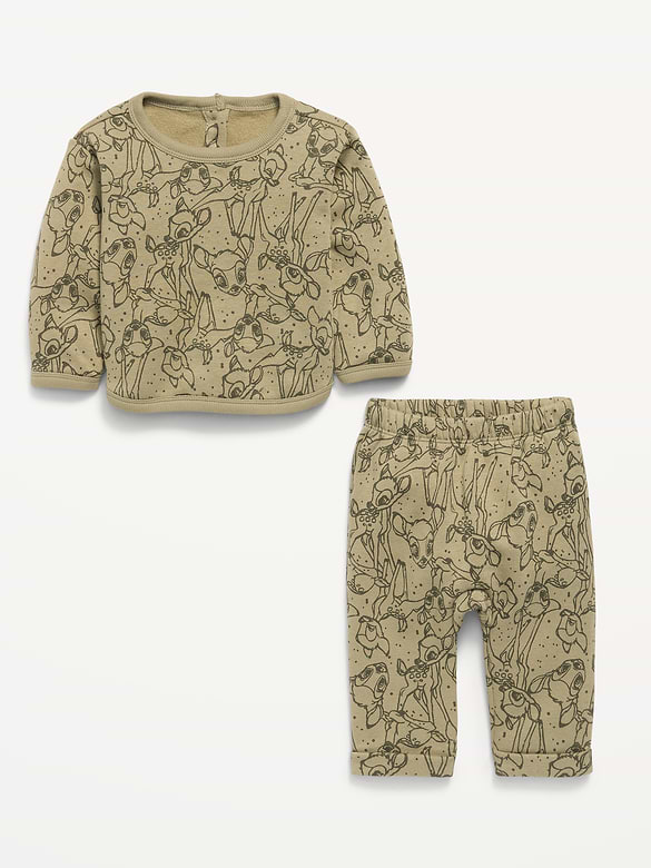 Old Navy Disney© Bambi Crew-Neck Sweatshirt and Sweatpants Set for Baby — photo 3